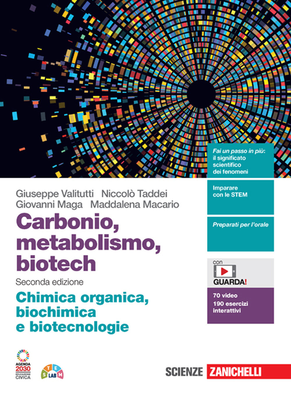 Copertina del libro CARBONIO, METABOLISMO, BIOTECH ED. MISTA Immagine principale del prodotto