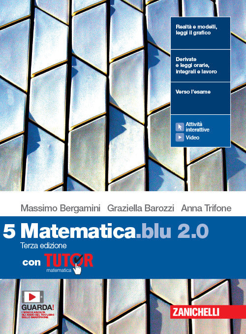 Copertina del libro MATEMATICA.BLU 2.0 CON TUTOR 5 ED. MISTA Immagine principale del prodotto
