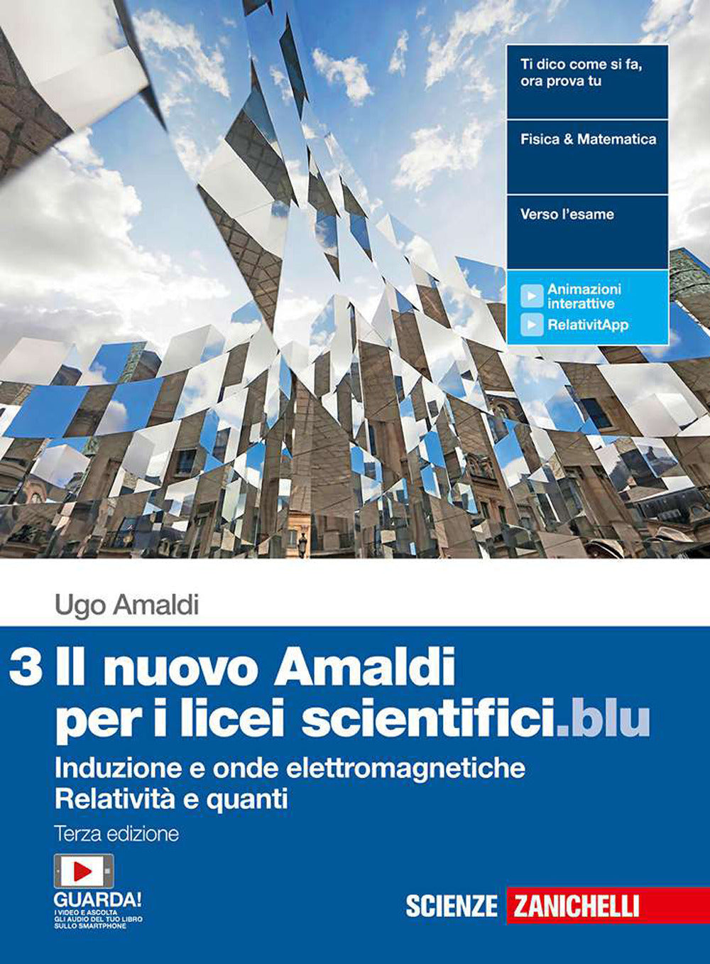 Copertina del libro NUOVO AMALDI PER I LICEI SCIENTIFICI.BLU