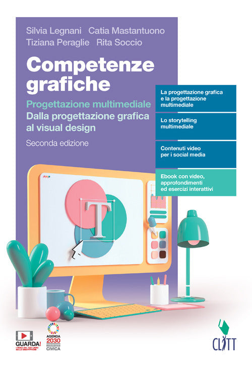 Copertina del libro COMPETENZE GRAFICHE N.E. ED. MISTA Immagine principale del prodotto