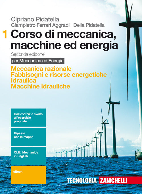 Copertina del libro CORSO DI MECCANICA MACCHINE ED ENERGIA N