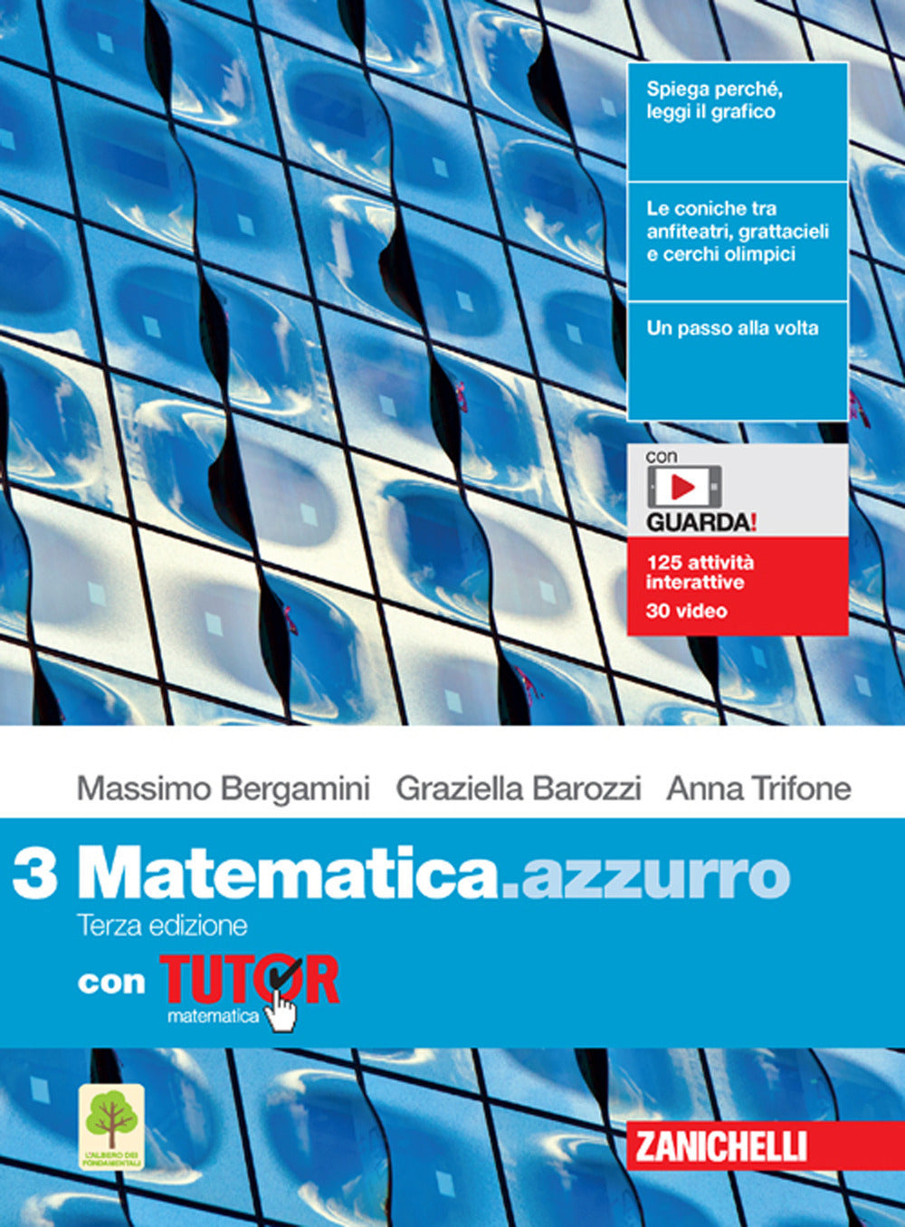 Copertina del libro MATEMATICA AZZURRO TERZA ED. 3 ED. MISTA