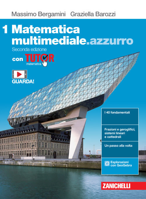 Copertina del libro MATEMATICA MULTIMEDIALE AZZURRO 1 ED. MI Immagine principale del prodotto