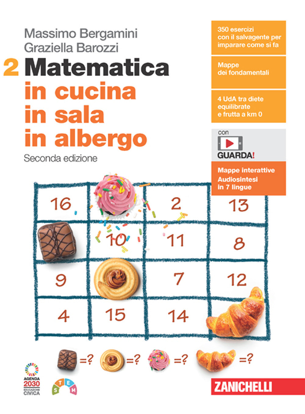 Copertina del libro MATEMATICA IN CUCINA, IN SALA, IN ALBERG Immagine principale del prodotto