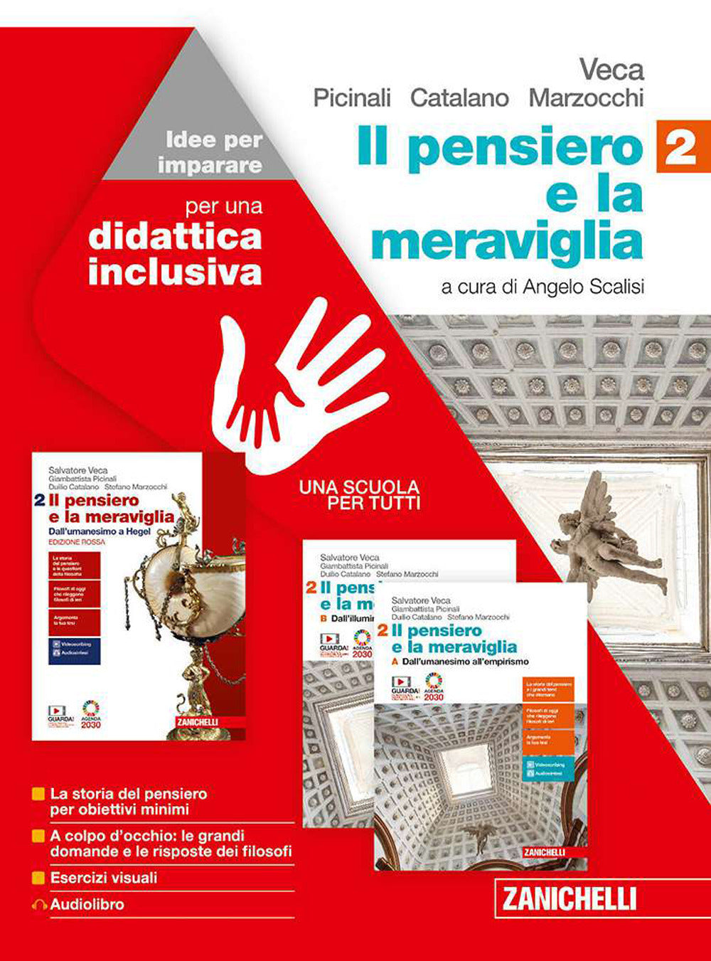 Copertina del libro PENSIERO E LA MERAVIGLIA 2 ED. MISTA