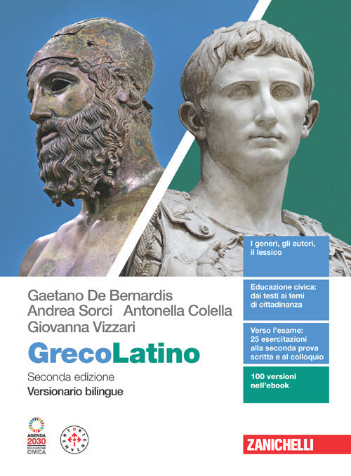 Copertina del libro GrecoLatino. Volume unico ED.MISTA Immagine principale del prodotto
