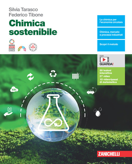 Copertina del libro Chimica sostenibile ED.ONLINE Immagine principale del prodotto
