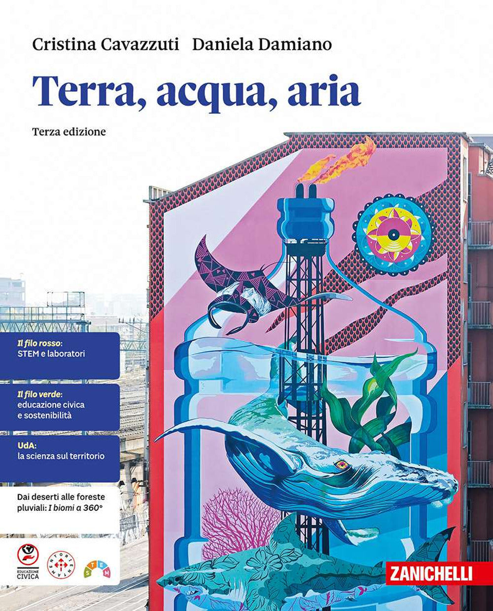 Copertina del libro TERRA ACQUA ARIA ED.MISTA Immagine principale del prodotto