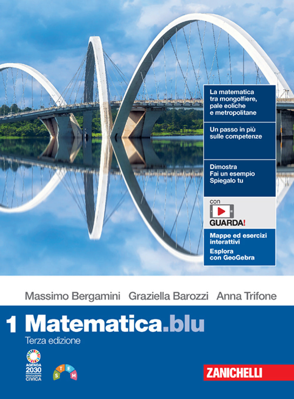 Copertina del libro MATEMATICA BLU 1 ED. MISTA Immagine principale del prodotto