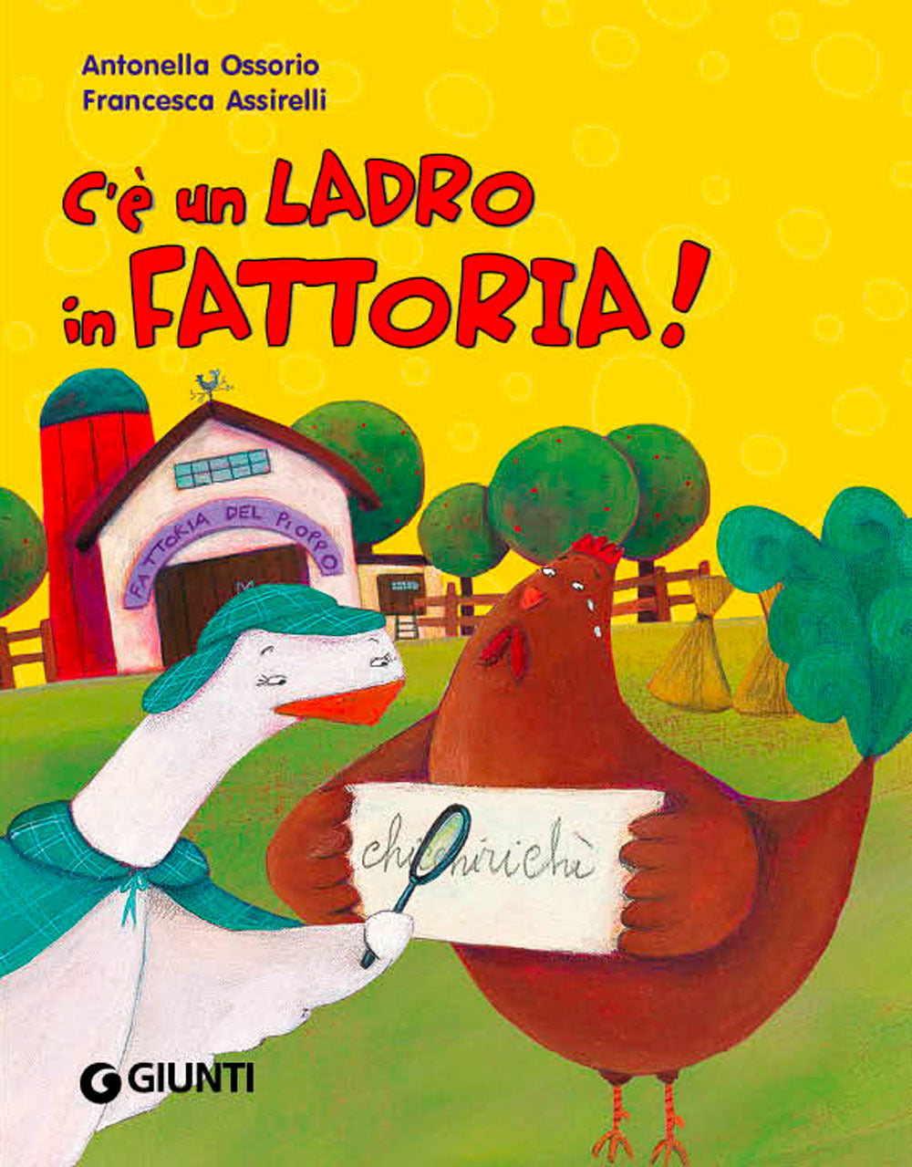 Copertina del libro C'È UN LADRO IN FATTORIA!