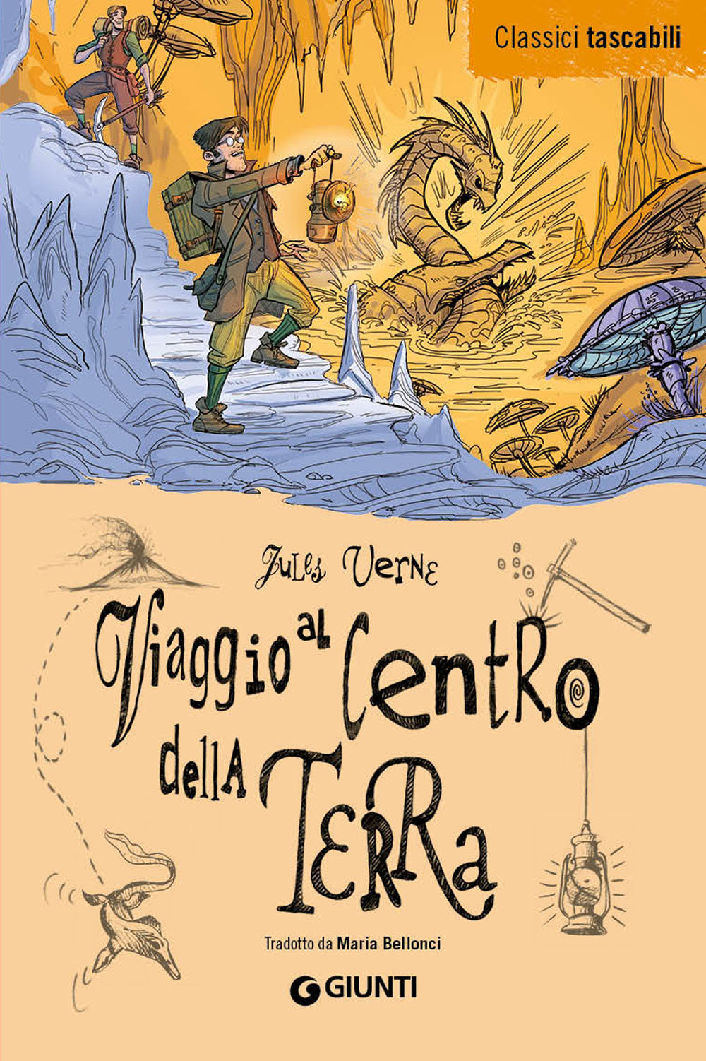 Copertina del libro VIAGGIO AL CENTRO DELLA TERRA Immagine principale del prodotto