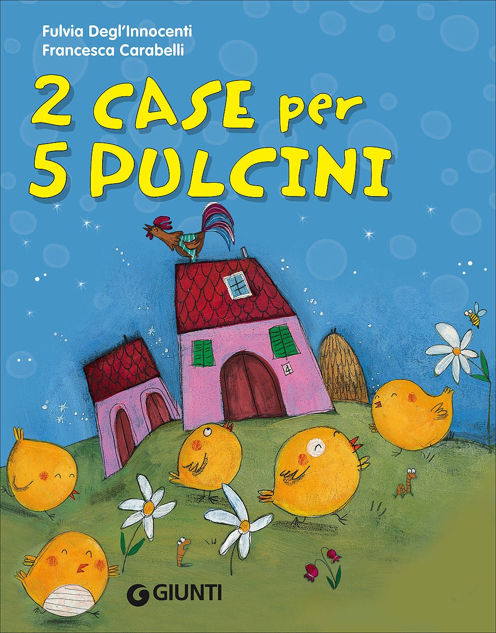 Copertina del libro 2 CASE PER 5 PULCINI Immagine principale del prodotto