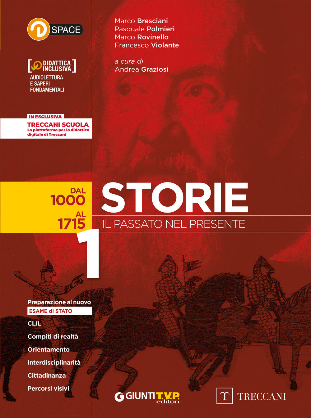 Copertina del libro STORIE IL PASSATO NEL PRESENTE 1 ED. MIS