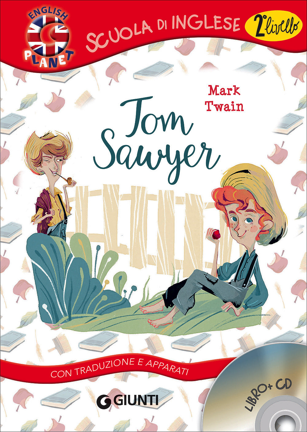 Copertina del libro TOM SAWYER + CD
