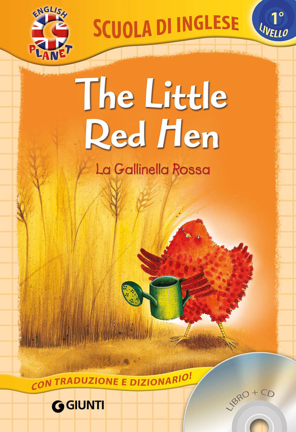 Copertina del libro THE LITTLE RED HEN + CD