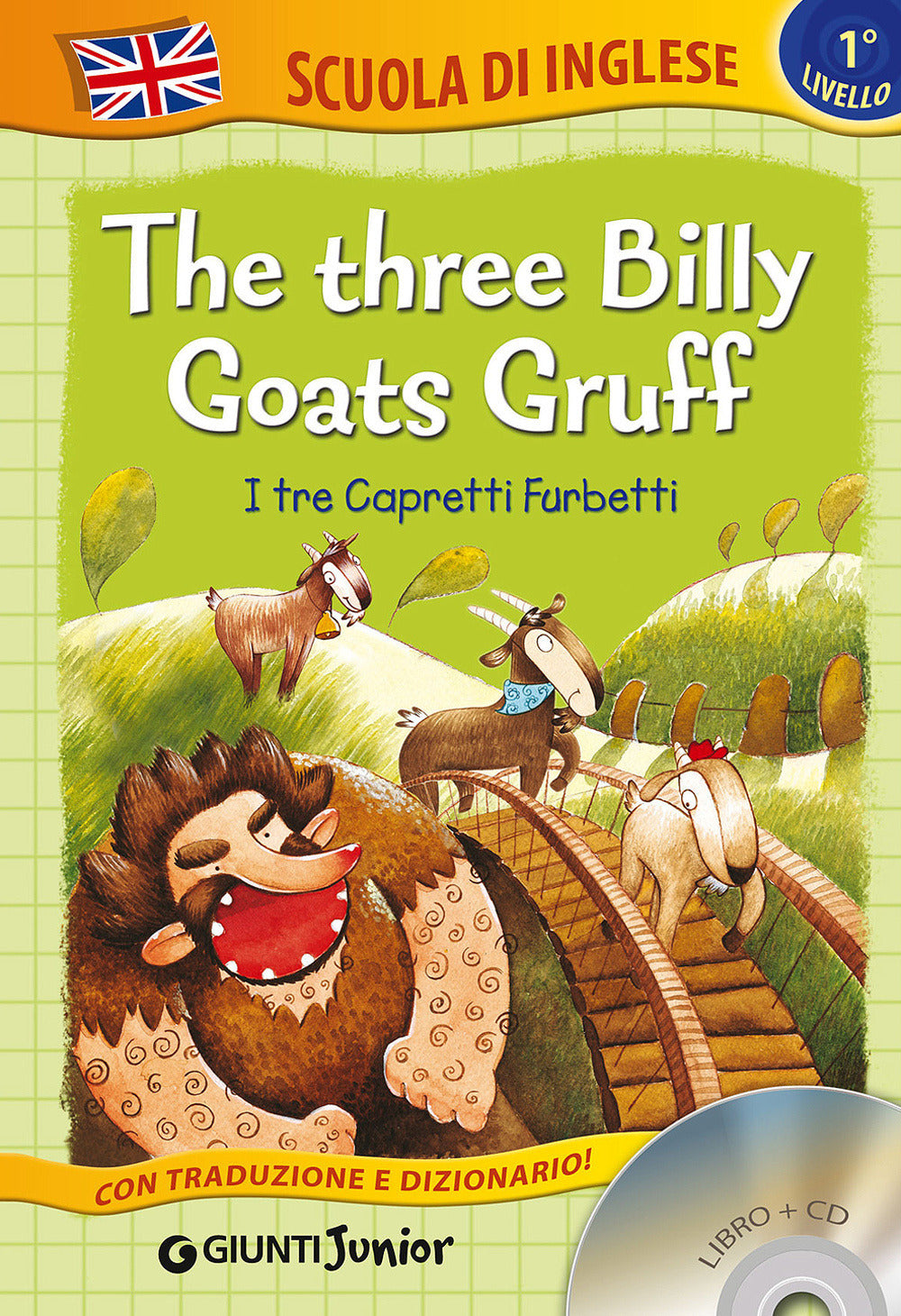 Copertina del libro THE THREE BILLY GOATS GRUFF + CD