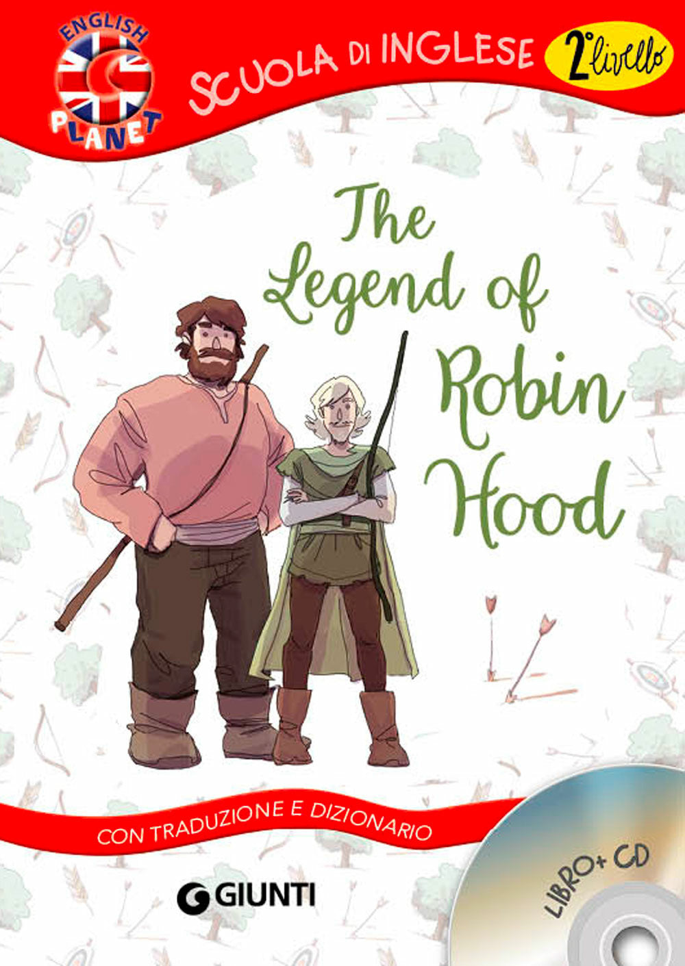 Copertina del libro THE LEGEND OF ROBIN HOOD + CD