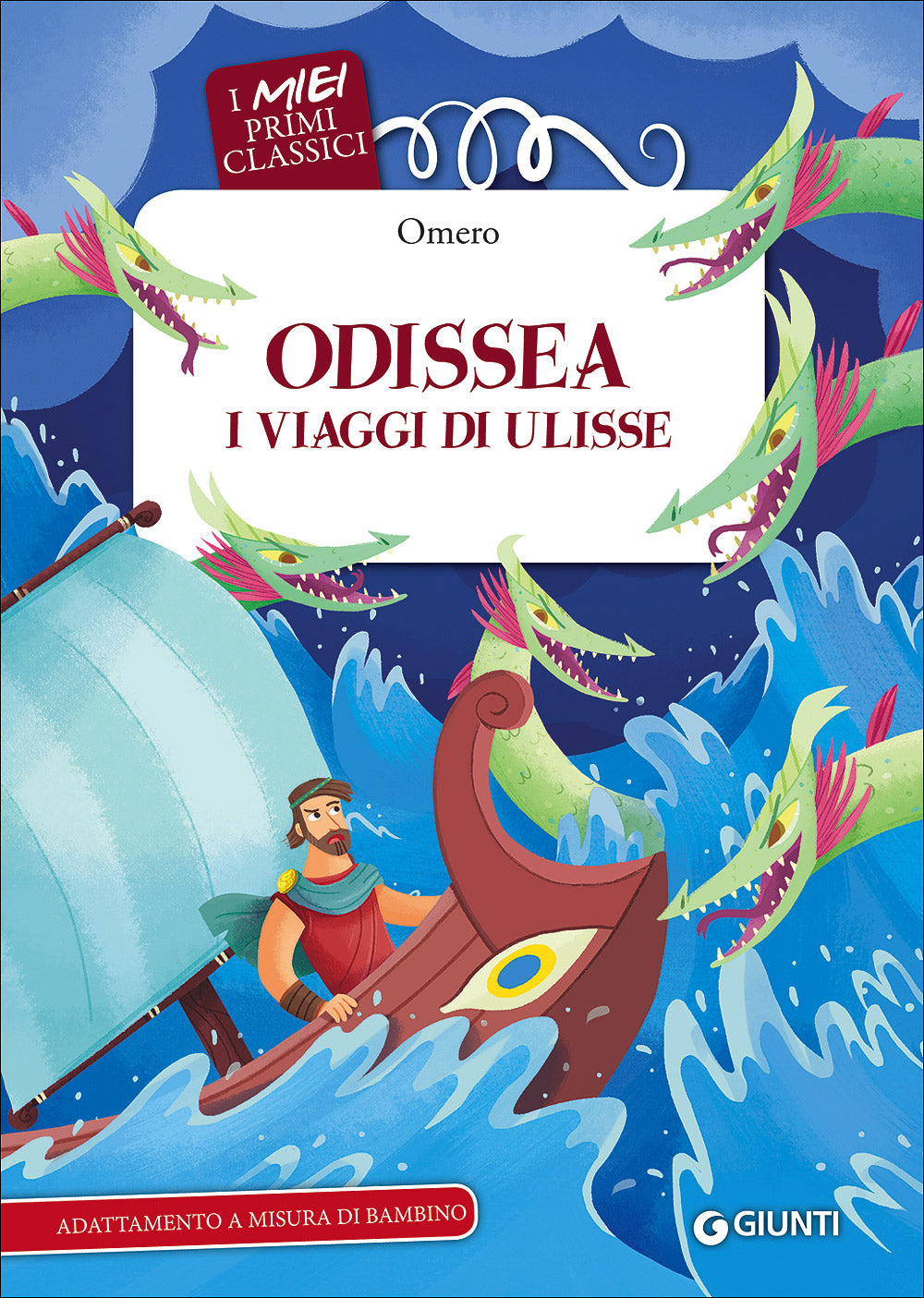 Copertina del libro ODISSEA. I VIAGGI DI ULISSE