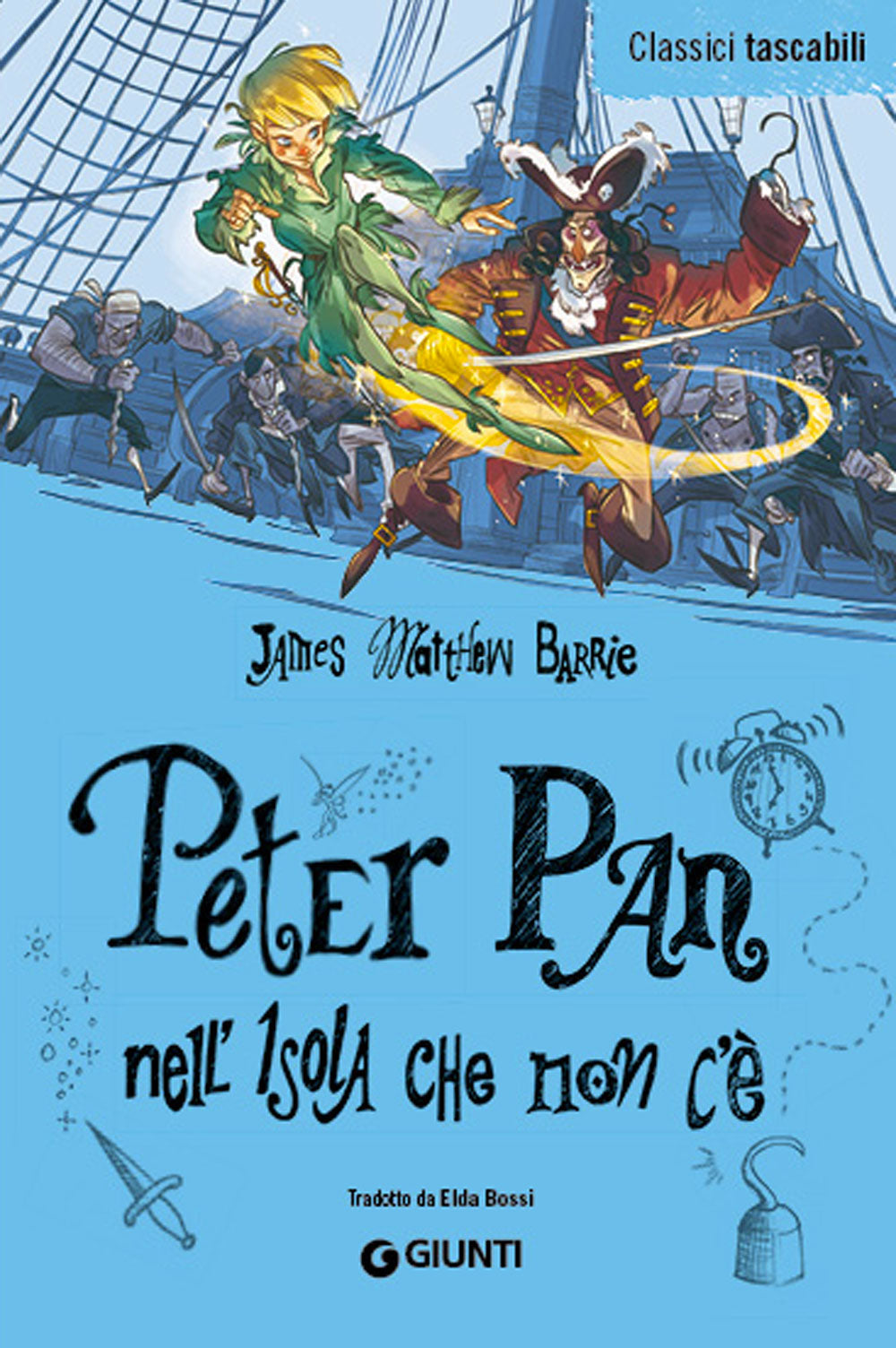 Copertina del libro PETER PAN E L'ISOLA CHE NON C'E'
