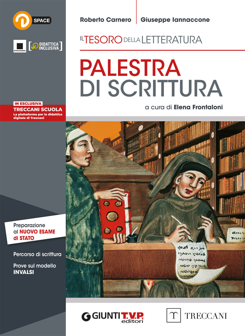 Copertina del libro IL TESORO DELLA LETTERATURA VOL. PALESTR