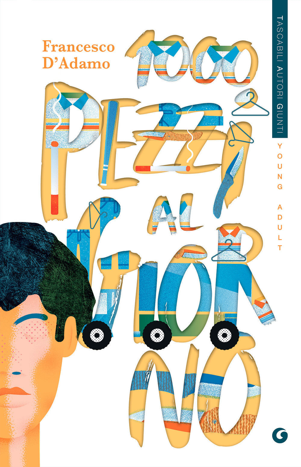 Copertina del libro MILLE PEZZI AL GIORNO