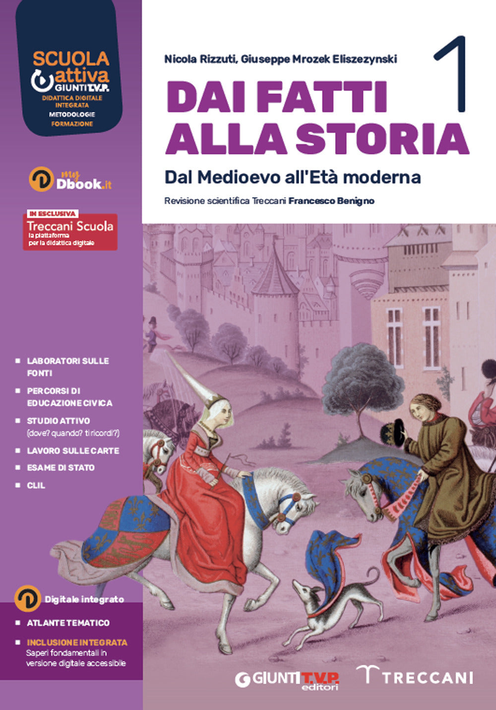 Copertina del libro DAI FATTI ALLA STORIA 1 ED. MISTA