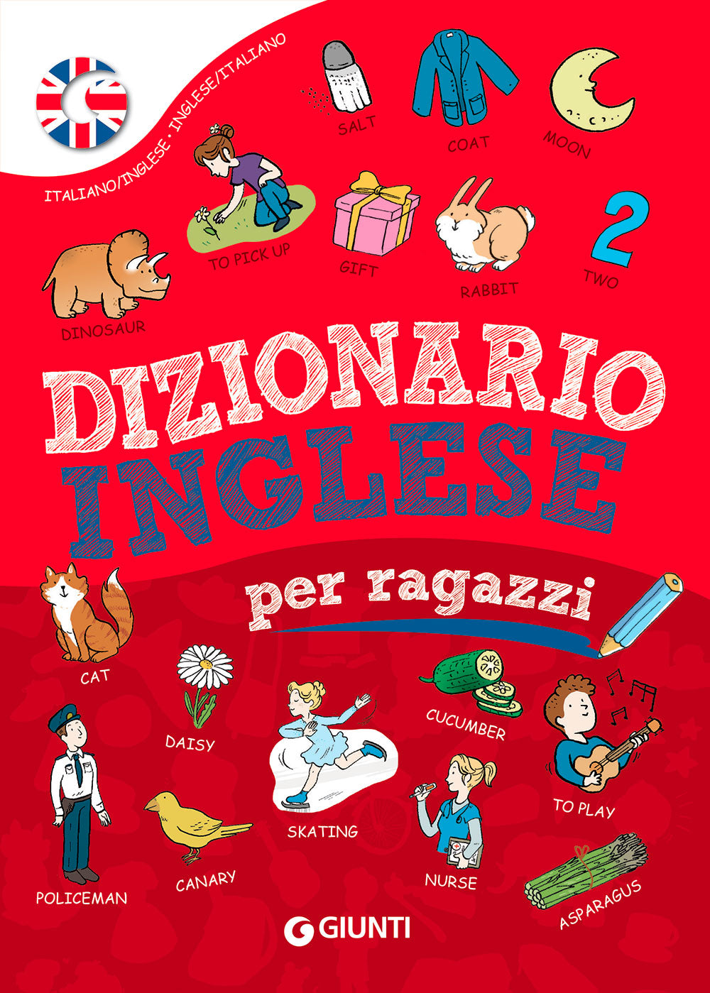 Copertina del libro DIZIONARIO INGLESE PER RAGAZZI