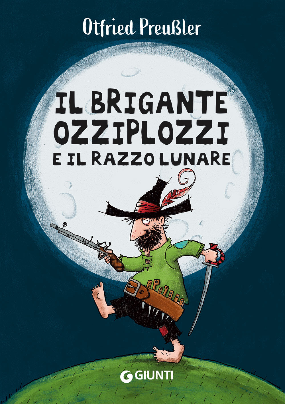 Copertina del libro IL BRIGANTE OZZIPLOZZI E IL RAZZO LUNARE