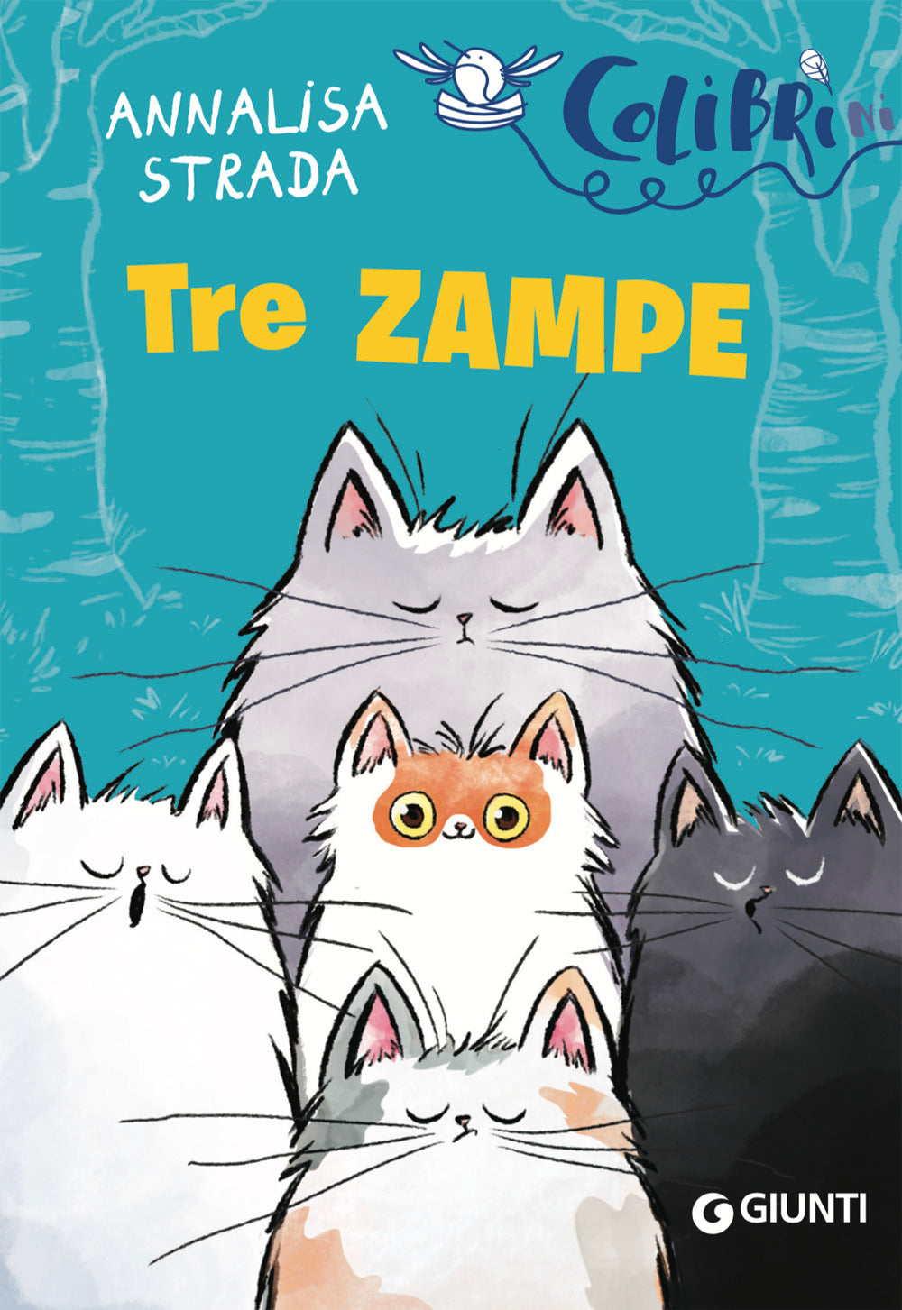 Copertina del libro TRE ZAMPE