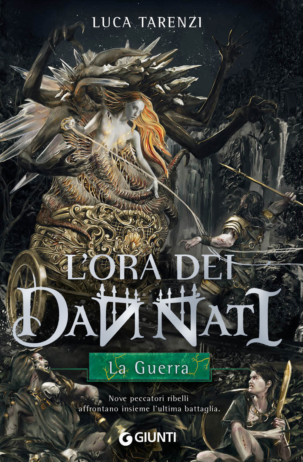 Copertina del libro L'ORA DEI DANNATI. LA GUERRA
