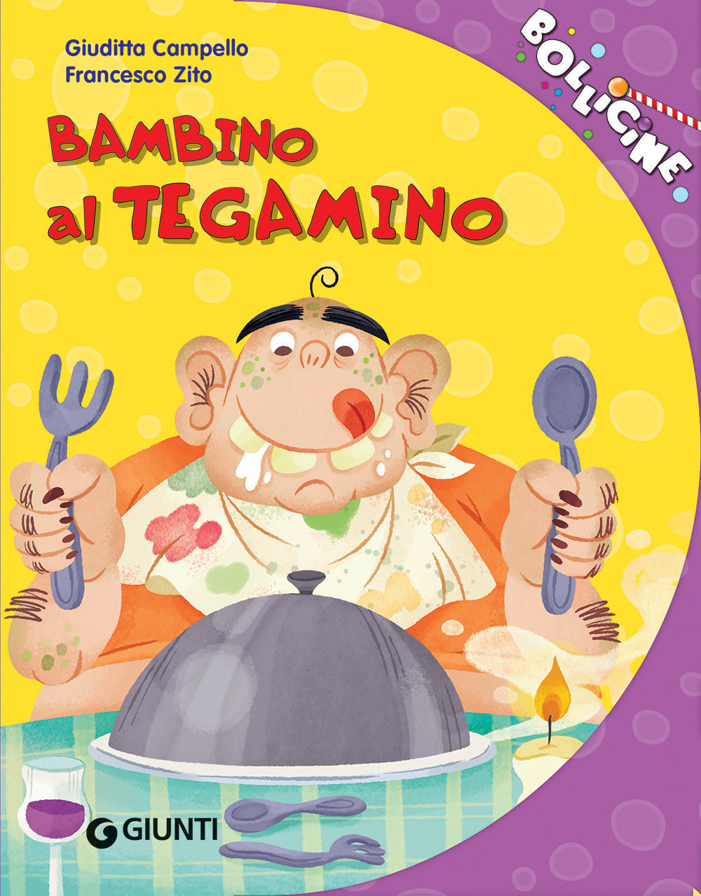Copertina del libro BAMBINO AL TEGAMINO