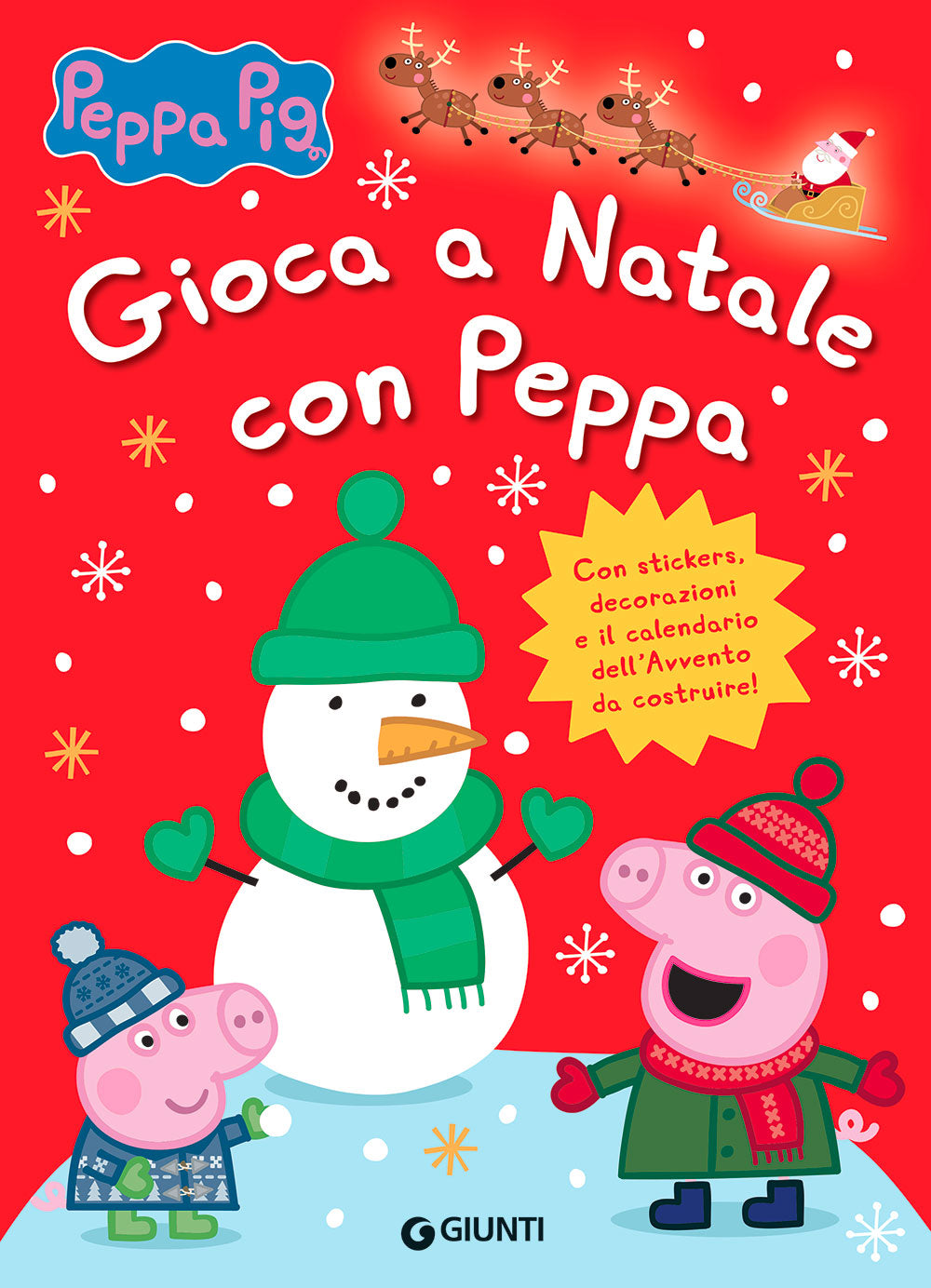 Copertina del libro GIOCA A NATALE CON PEPPA