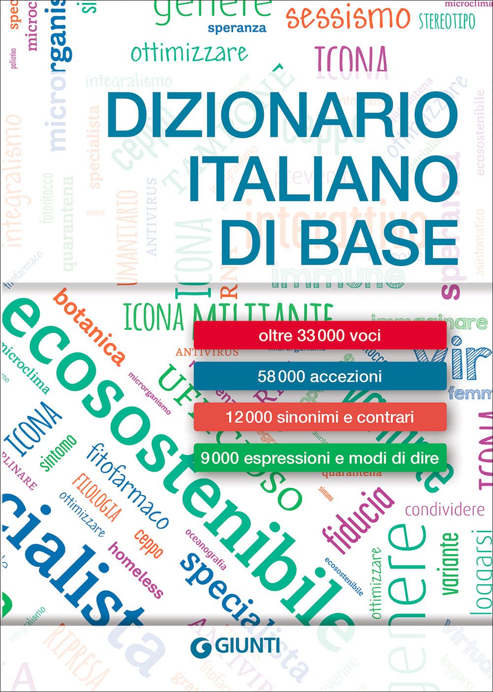 Copertina del libro DIZIONARIO ITALIANO DI BASE