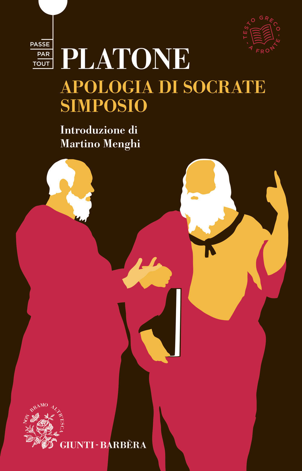 Copertina del libro APOLOGIA DI SOCRATE E SIMPOSIO