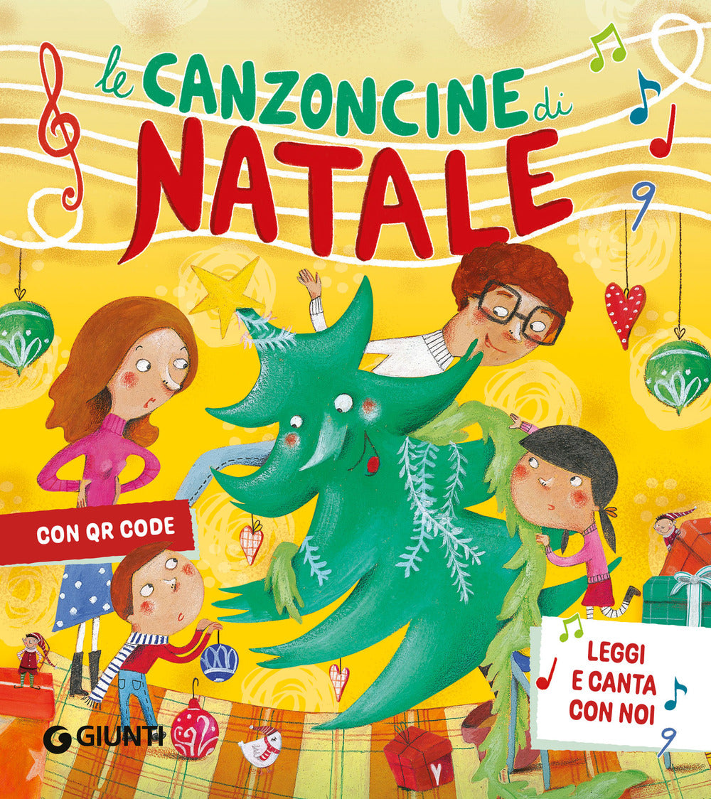 Copertina del libro LE CANZONCINE DI NATALE