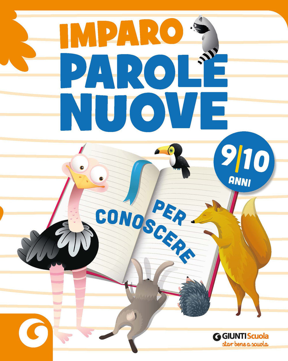 Copertina del libro IMPARO PAROLE NUOVE - PER CONOSCERE - 9-