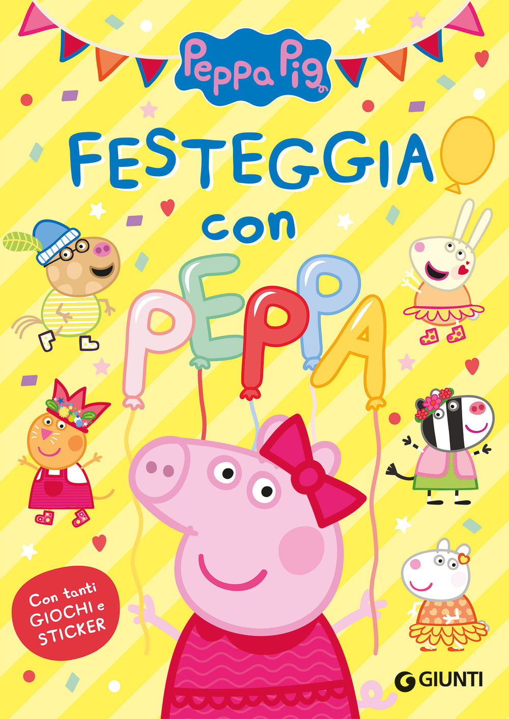 Copertina del libro FESTEGGIA CON PEPPA