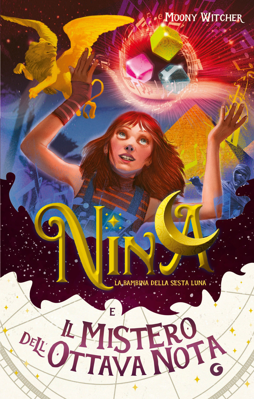 Copertina del libro NINA E IL MISTERO DELL'OTTAVA NOTA