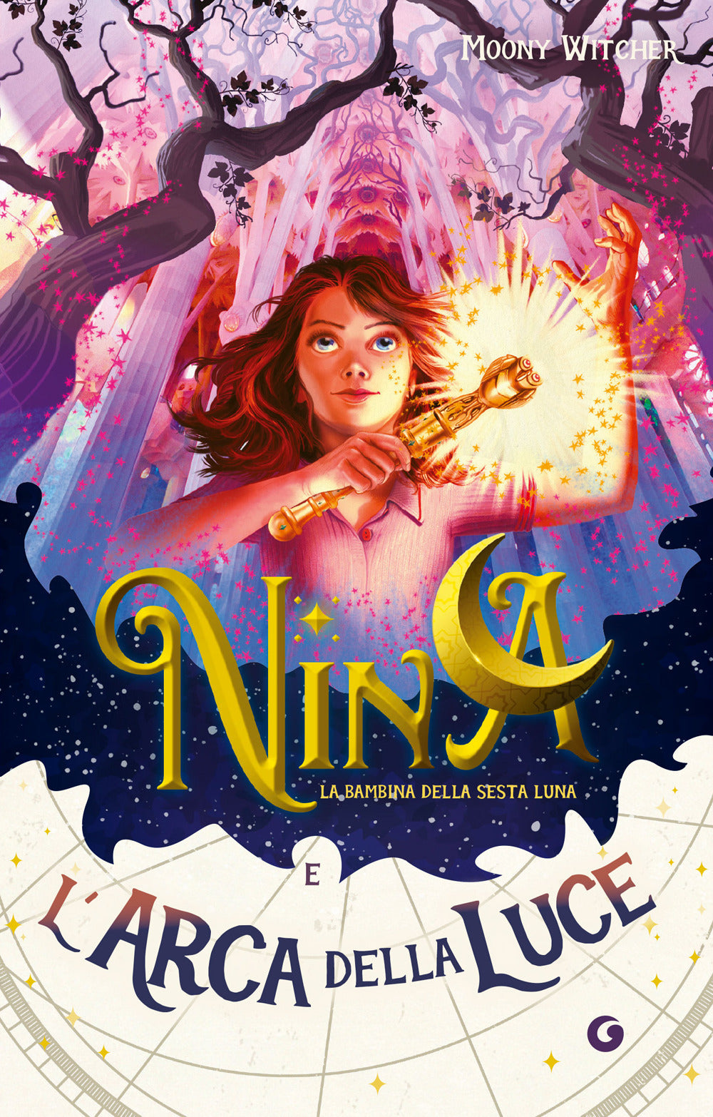 Copertina del libro NINA E L'ARCA DELLA LUCE