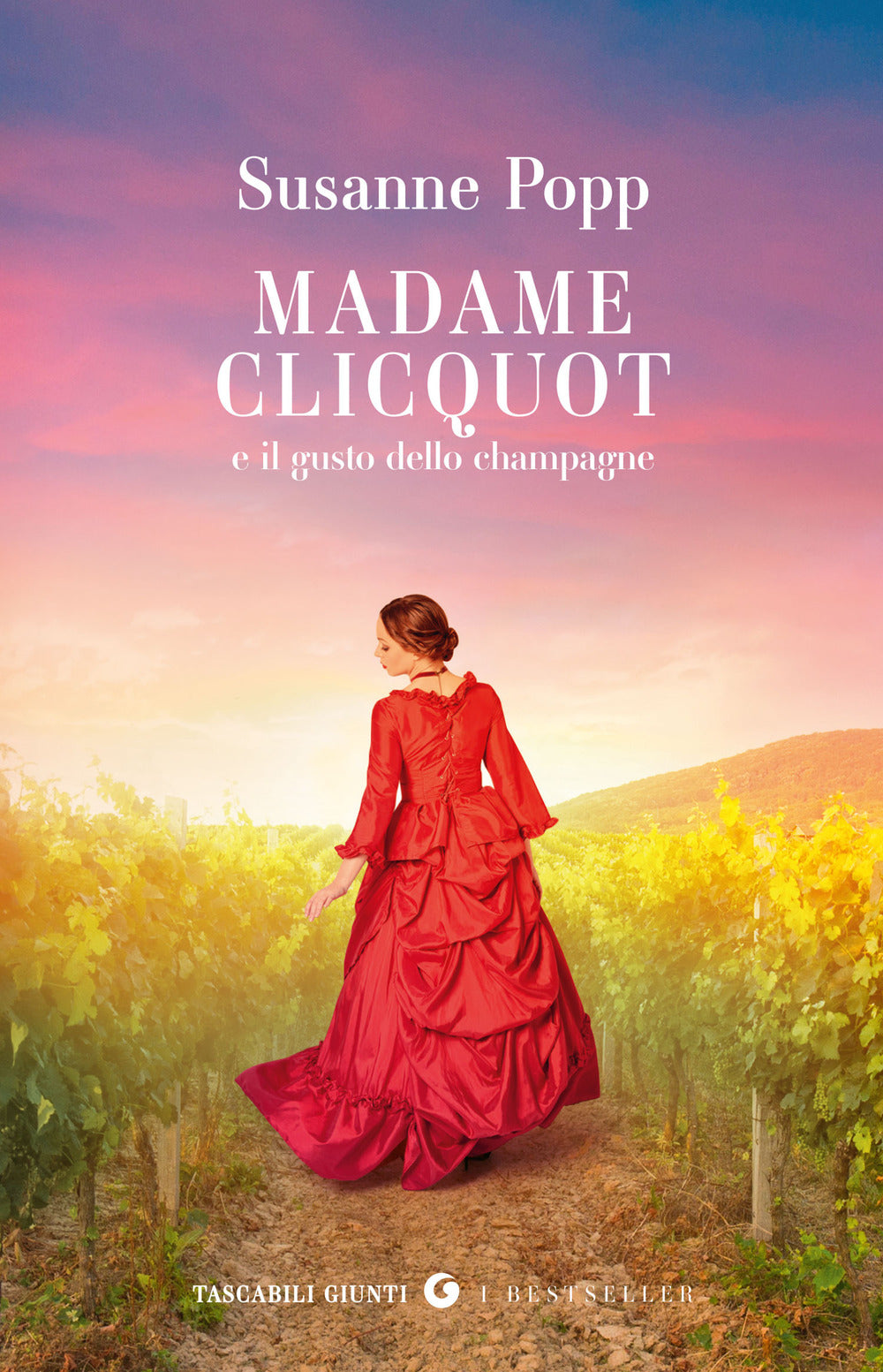 Copertina del libro MADAME CLICQUOT E IL GUSTO DELLO CHAMPAG
