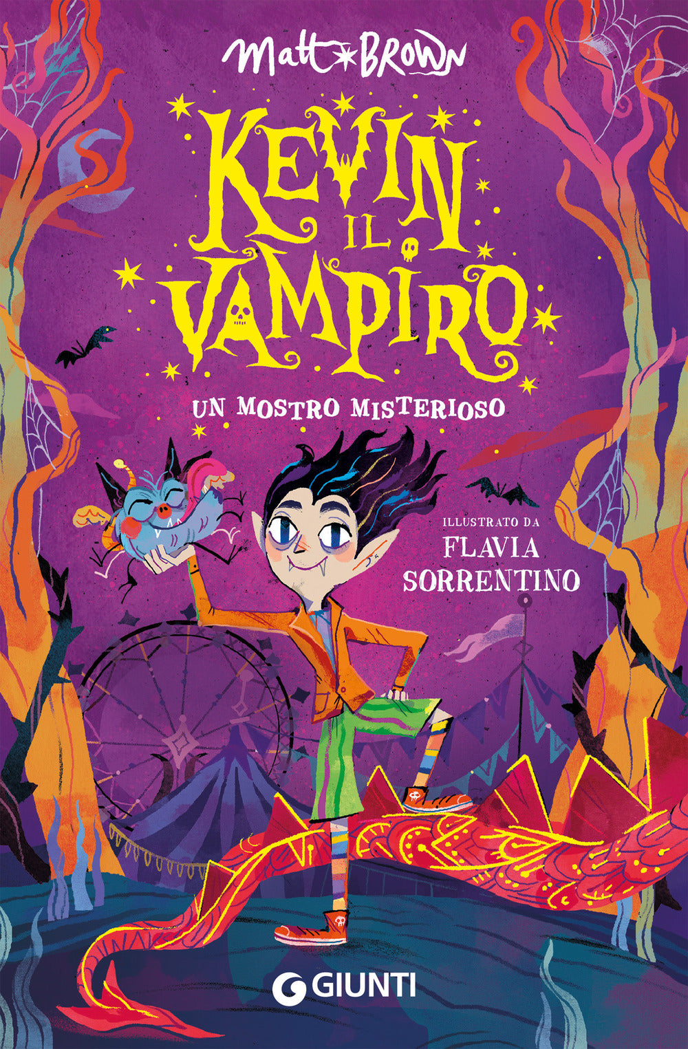 Copertina del libro KEVIN IL VAMPIRO. UN MOSTRO MISTERIOSO