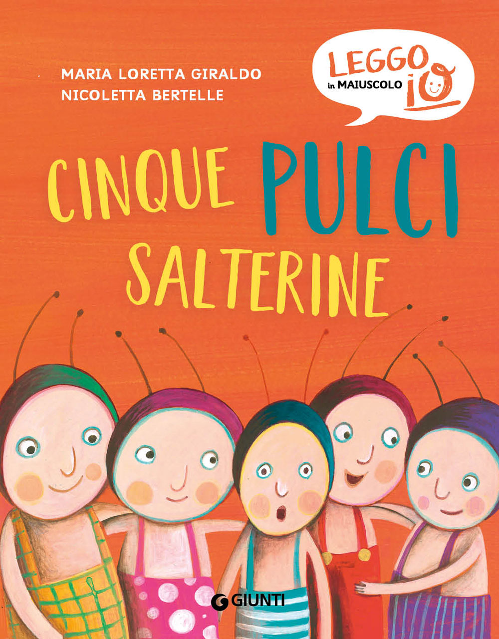 Copertina del libro CINQUE PULCI SALTERINE