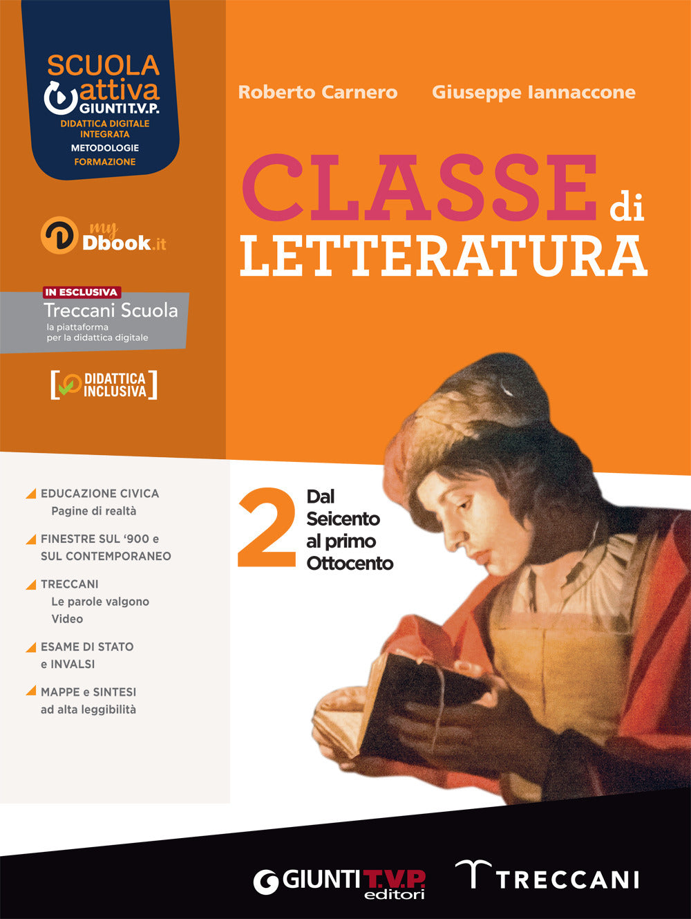 Copertina del libro CLASSE DI LETTERATURA 2 ED. MISTA