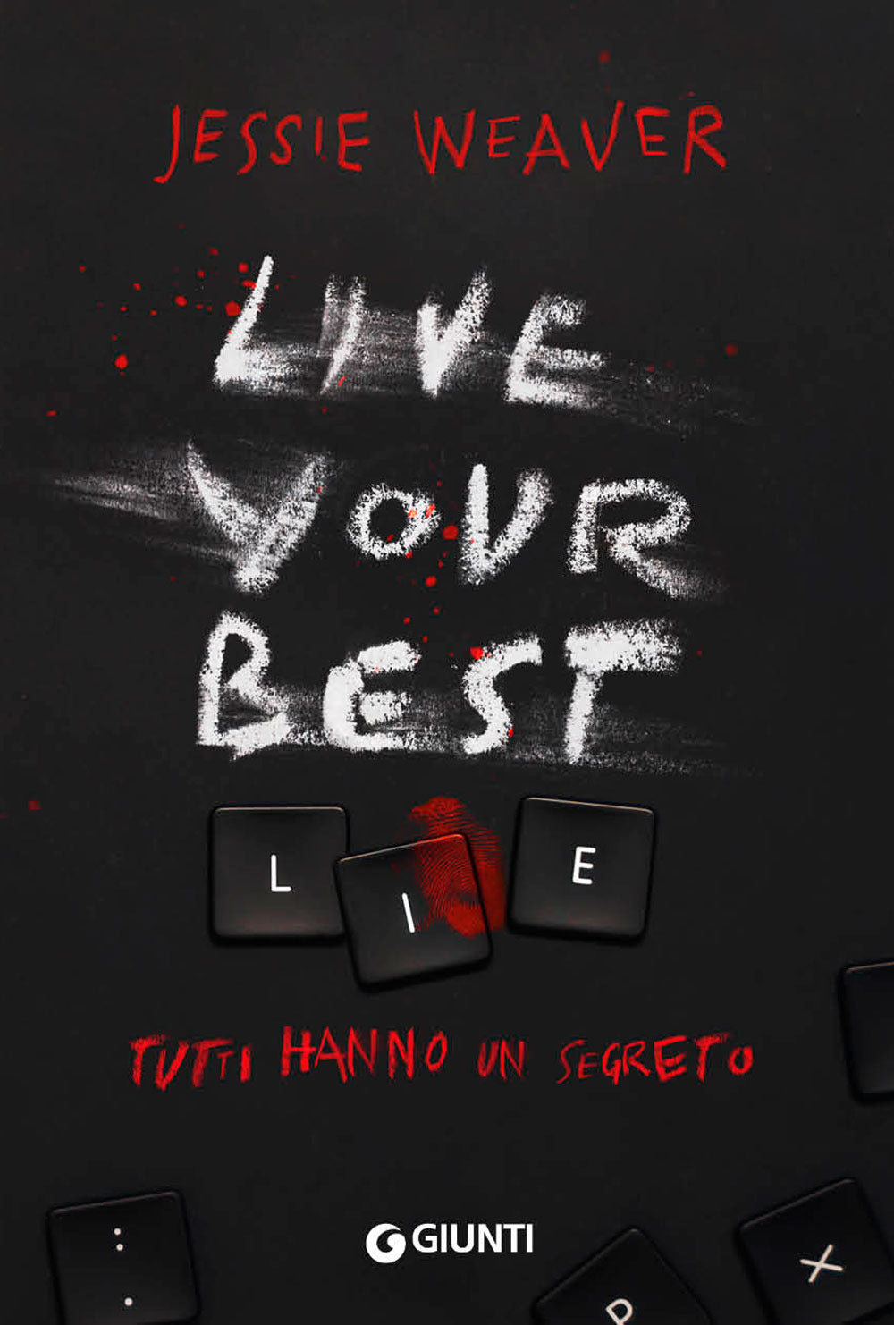 Copertina del libro LIVE YOUR BEST LIE