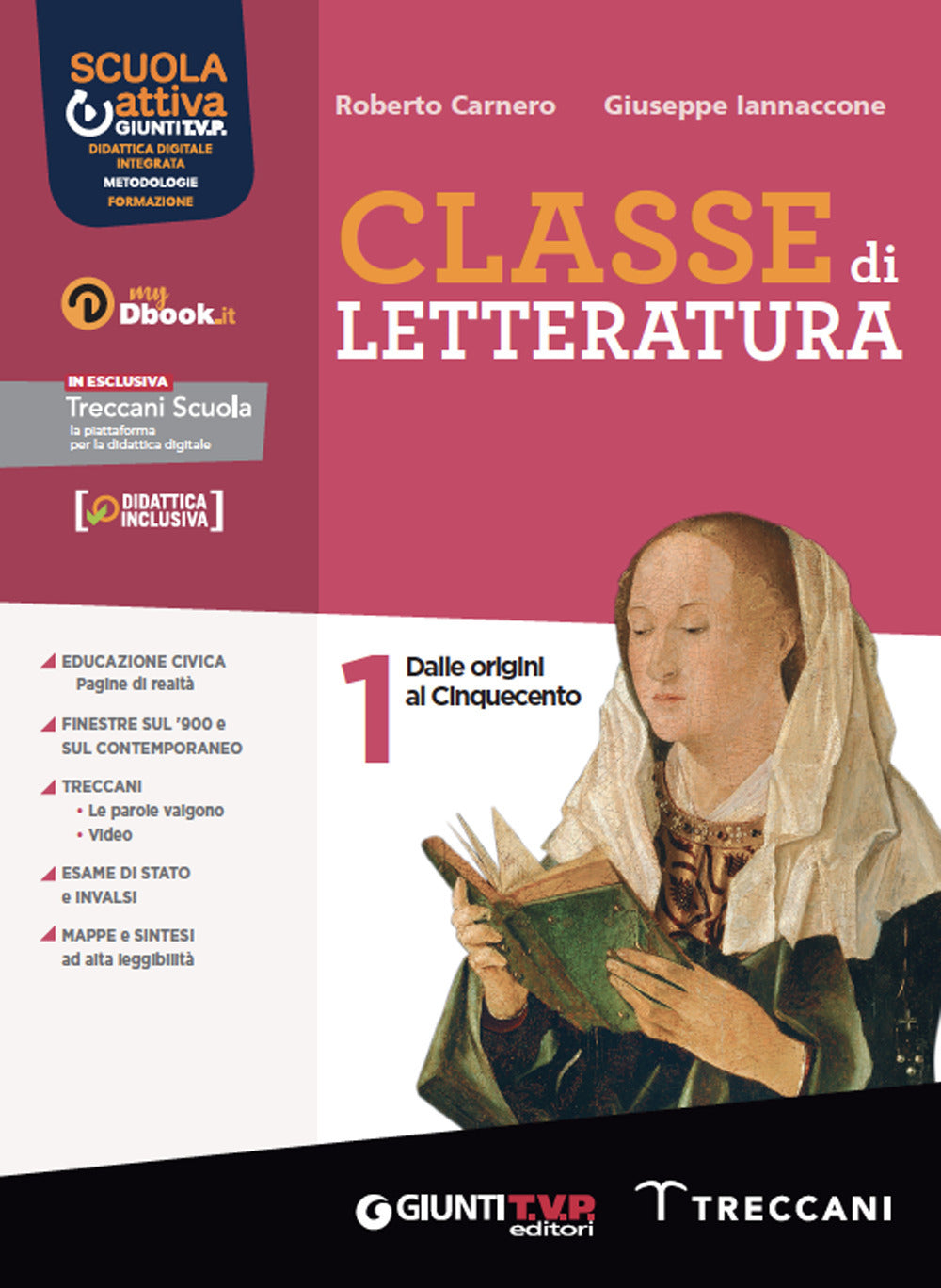 Copertina del libro CLASSE DI LETTERATURA 1 ED. MISTA
