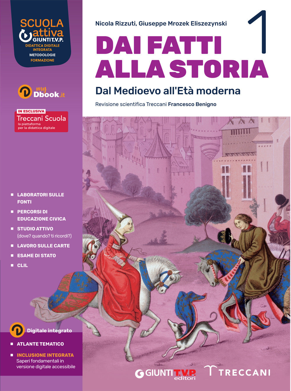 Copertina del libro DAI FATTI ALLA STORIA 1 ED. MISTA