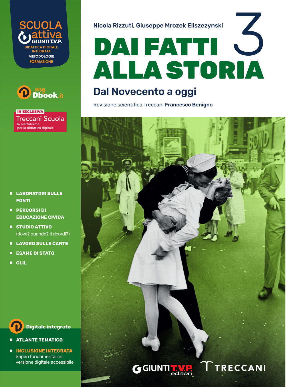 Copertina del libro DAI FATTI ALLA STORIA 3 ED. MISTA Immagine principale del prodotto