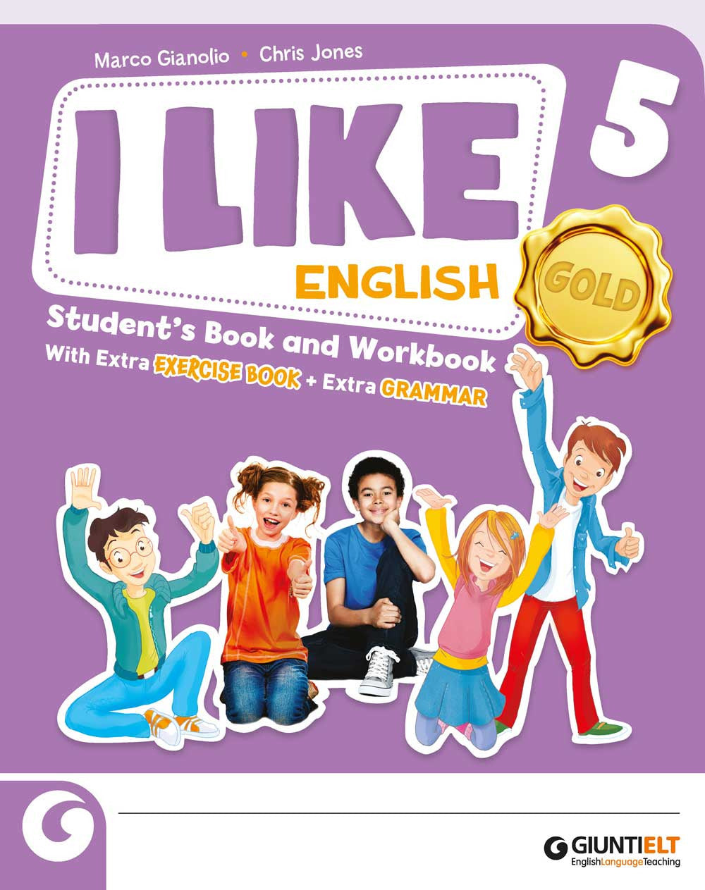 Copertina del libro I LIKE ENGLISH GOLD 5 ED. MISTA