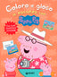 Copertina del libro COLORO E GIOCO IN VACANZA CON PEPPA