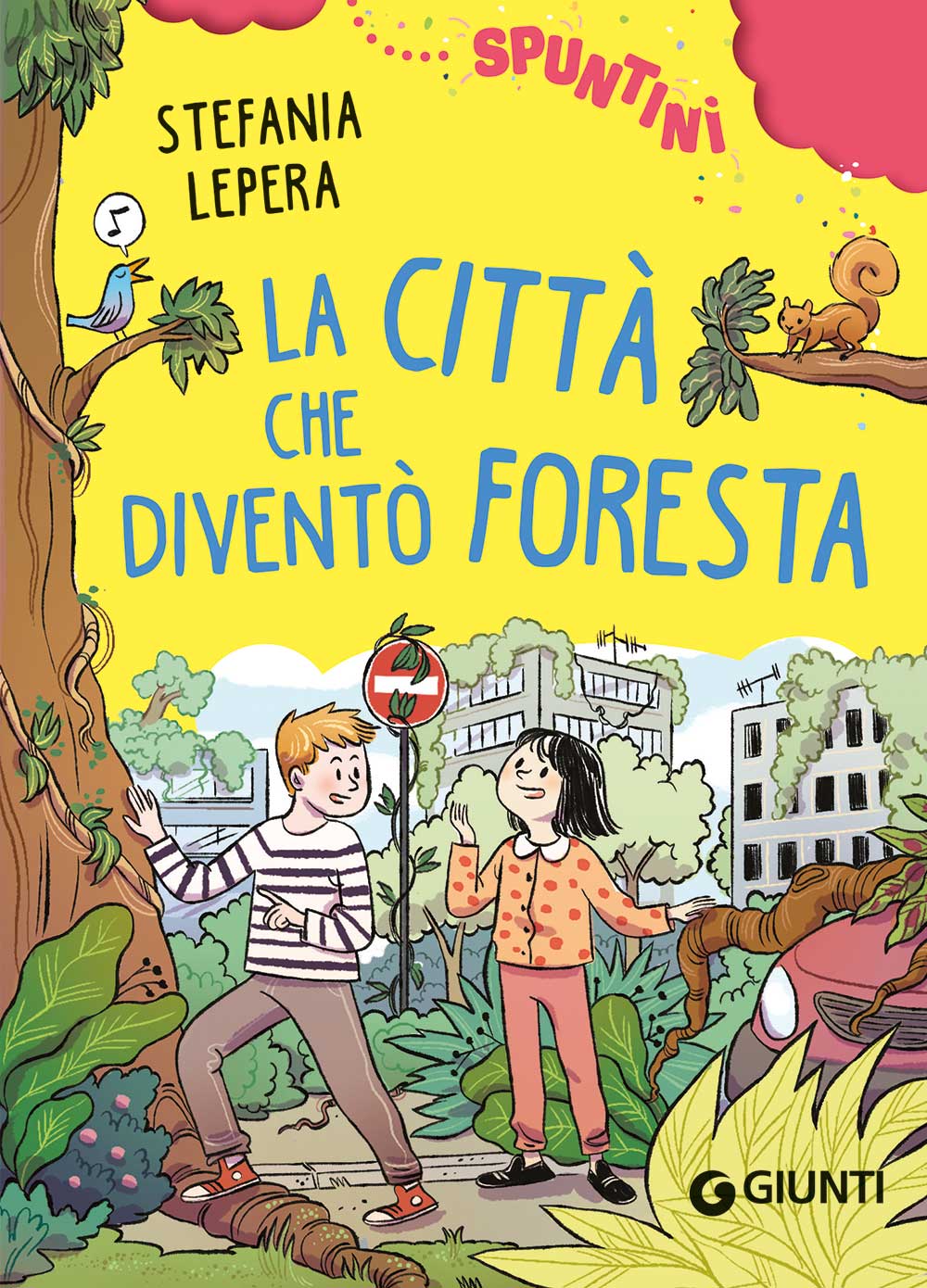 Copertina del libro LA CITTÀ CHE DIVENTÒ FORESTA
